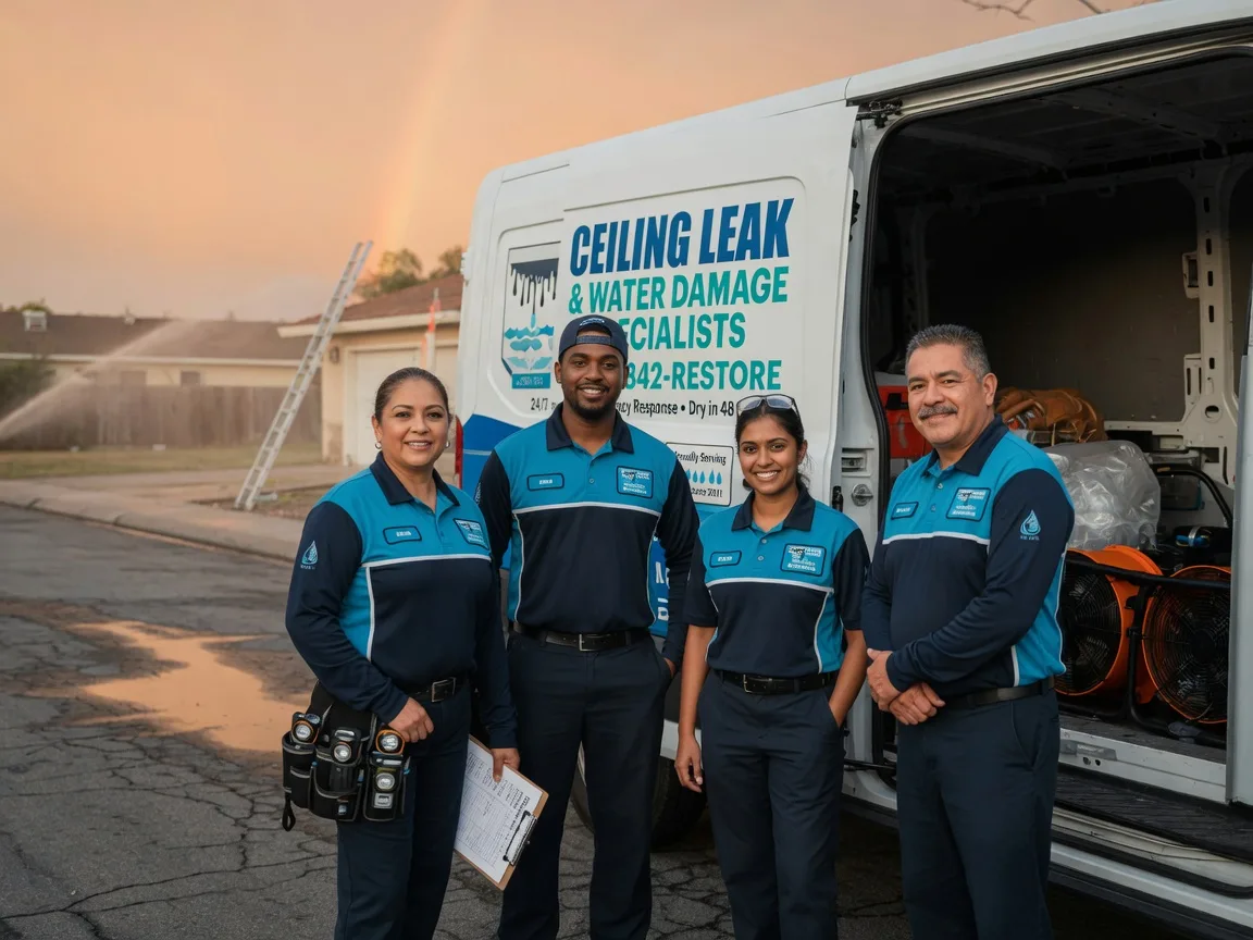 Ceiling Leak Cleanup company in Laneview, VA