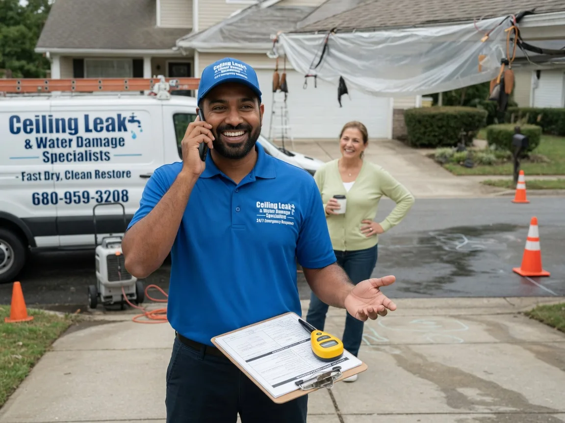 Ceiling Leak Cleanup Laneview, VA FAQs